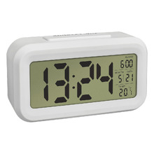 Lumio Digital Alarm Clock with Thermometer
